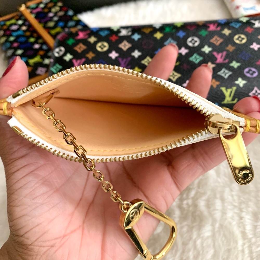 ‼️SOLD‼️Louis Vuitton Multicolor Key Pouch - Picture 12 of 15